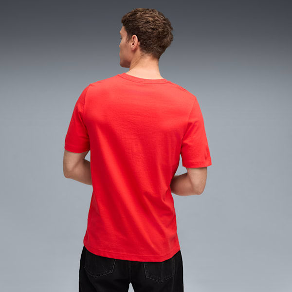 Essentials Logo Lab Tee US Men, For All Time Red, extralarge