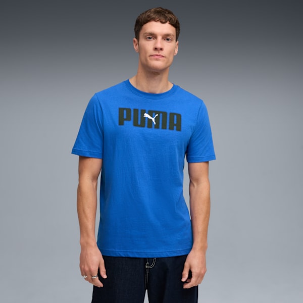 Essentials Logo Lab Tee US Men, Mountain Blue, extralarge