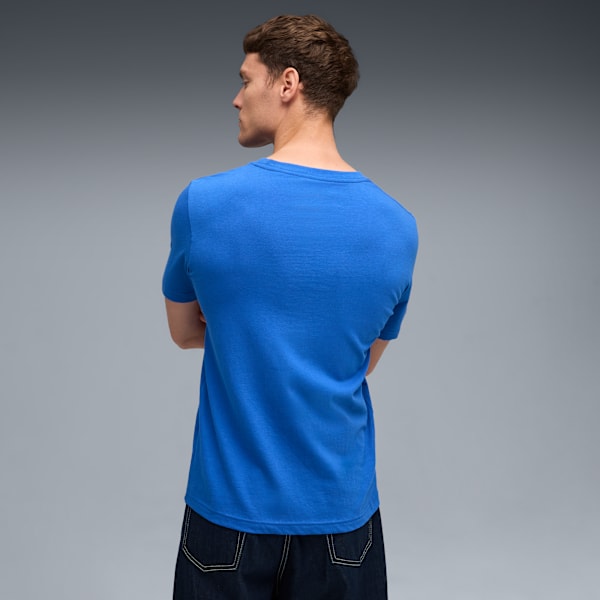 Essentials Logo Lab Tee US Men, Mountain Blue, extralarge