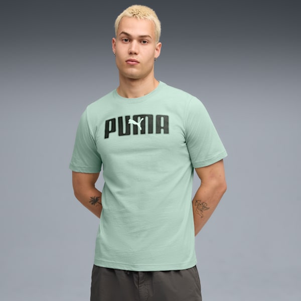 Essentials Logo Lab Tee US Men, Light Moss, extralarge