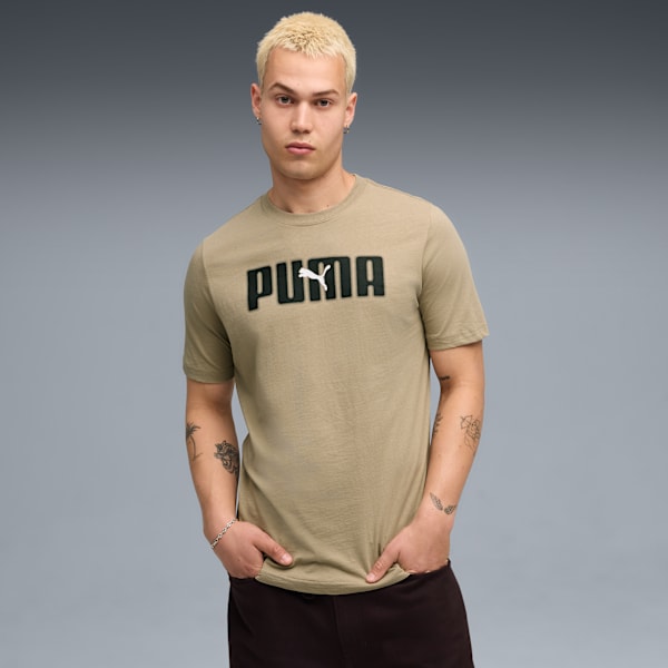 Essentials Logo Lab Tee US Men, Ice Coffee, extralarge