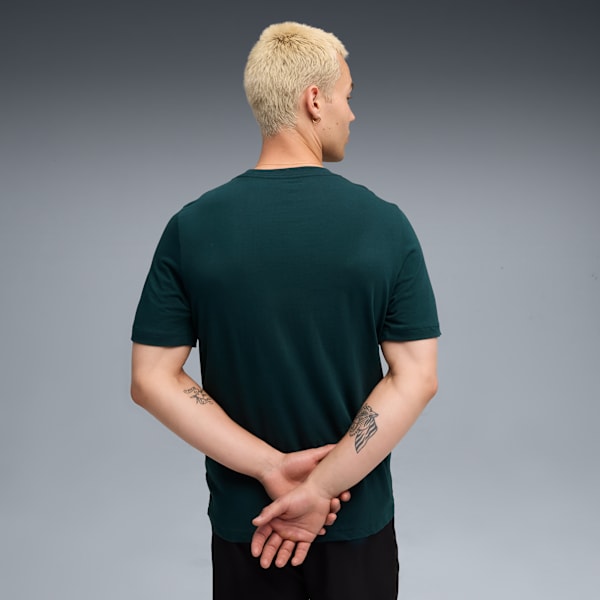 Essentials Logo Lab Tee US Men, Green Terrain, extralarge