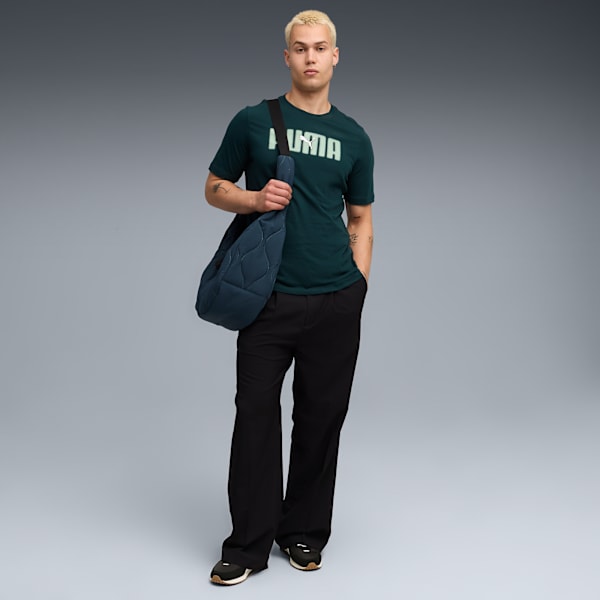 Essentials Logo Lab Tee US Men, Green Terrain, extralarge