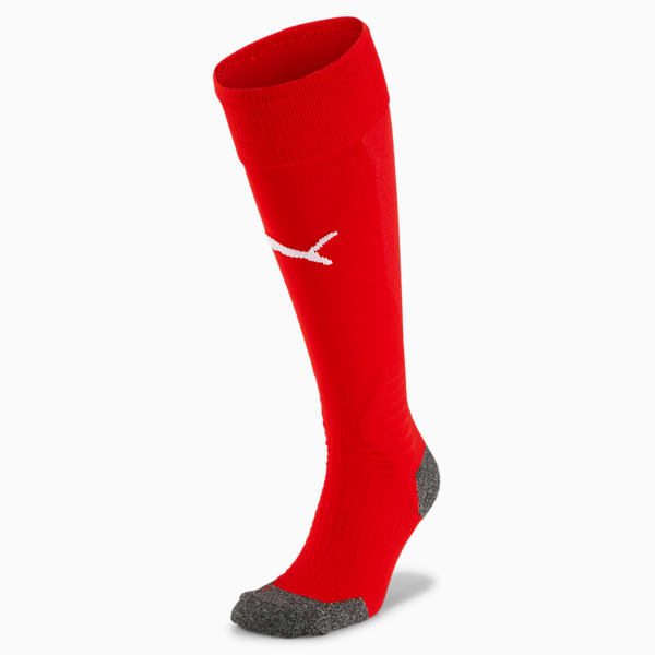 Calcetines de fútbol Liga, Puma Red-Puma White, extralarge