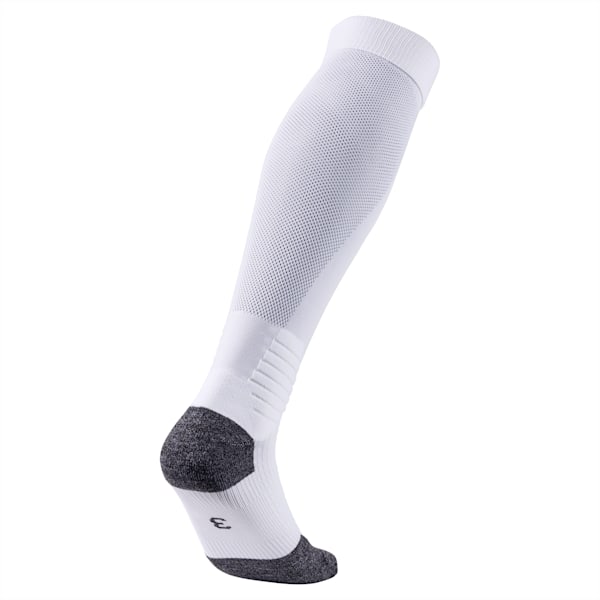 Liga Football Socks, Puma White-Puma Black