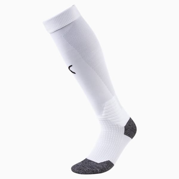 Liga Football Socks, Puma White-Puma Black