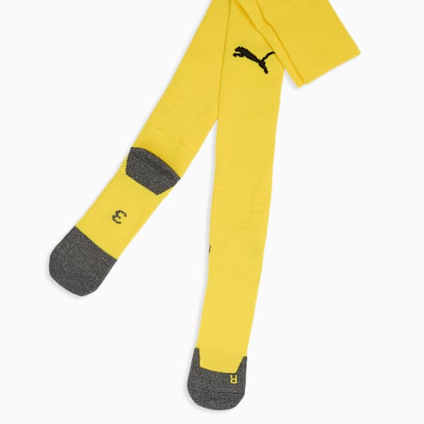 Calcetines de fútbol Liga, Cyber Yellow-Puma Black, extralarge