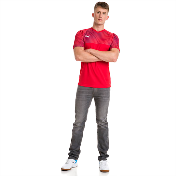 CUP dryCELL Men's Football Jersey, Puma Red-Puma White