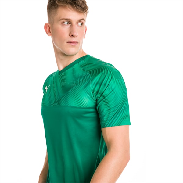 CUP dryCELL Men's Football Jersey, Pepper Green-Puma White