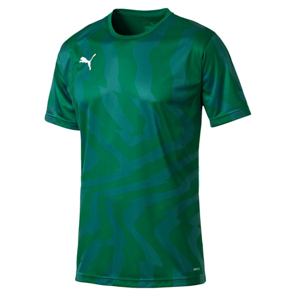 CUP Jersey Core dryCELL Men's Football T-shirt, Pepper Green-Puma White, extralarge-IND