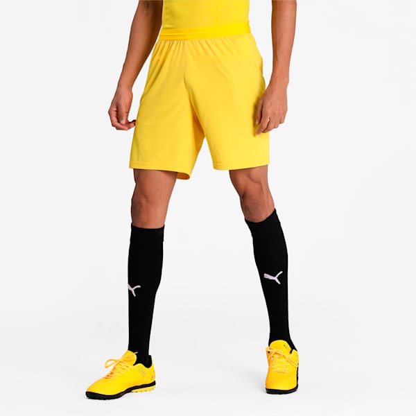 teamFINAL Men's Shorts, Cyber Yellow, extralarge-IND