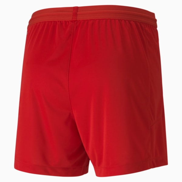 teamFINAL Knitted Football Women's Shorts, Puma Red