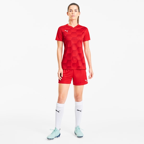 teamFINAL 21 Women's Football Shorts, Puma Red, extralarge-IND