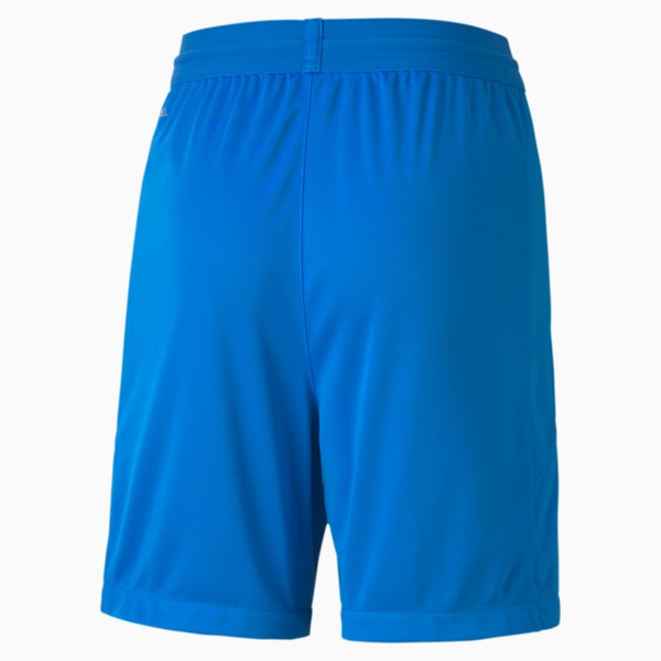 teamGOAL Knitted Kid's Regular Fit Shorts, Electric Blue Lemonade, extralarge-IND