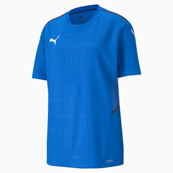 teamCUP Men's Football Relaxed Jersey, Electric Blue Lemonade, extralarge-IND