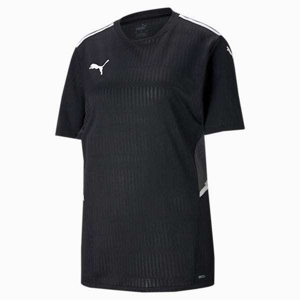 teamCUP Men's Football Relaxed Jersey, Puma Black, extralarge-IND