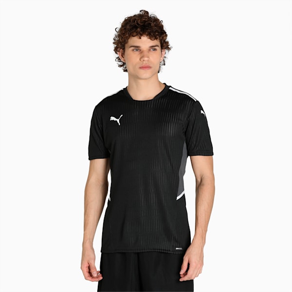 teamCUP Men's Football Relaxed Jersey, Puma Black, extralarge-IND