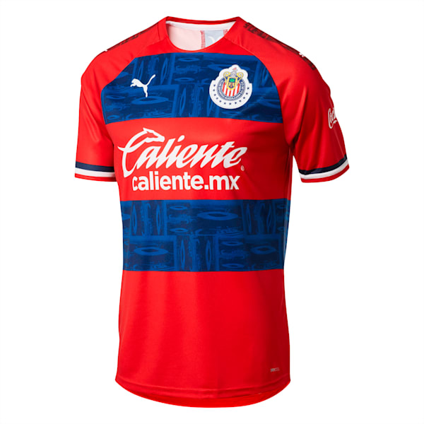Chivas 2019-20 Away Replica Jersey, Puma Red-Puma New Navy, extralarge