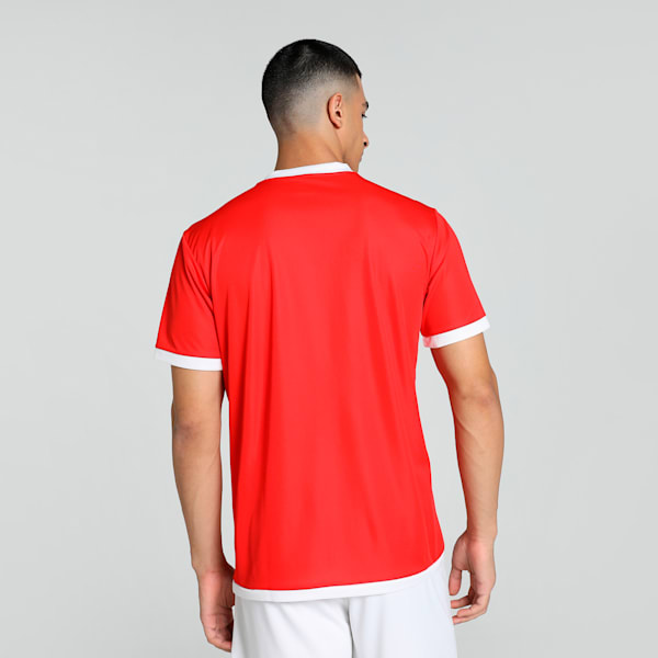 teamLIGA Men's Soccer Jersey, Puma Red-Puma White, extralarge