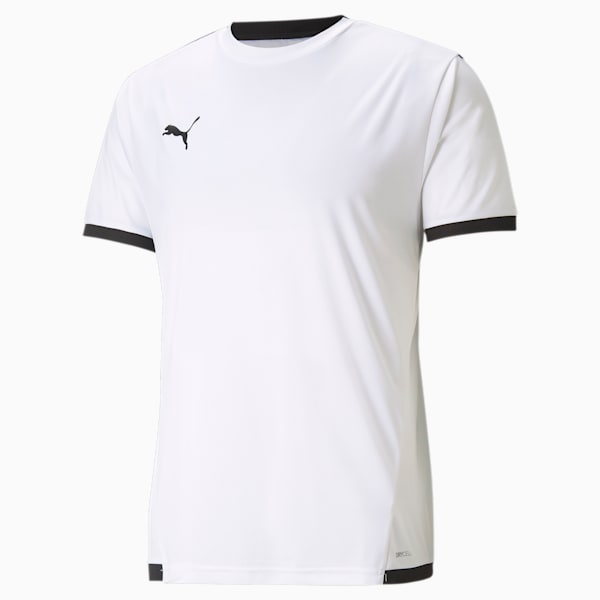 teamLIGA Football Jersey Men, Puma White-Puma Black, extralarge