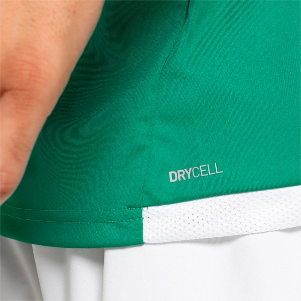 teamLIGA Men's Regular Fit Jersey, Pepper Green-Puma White, extralarge-IND