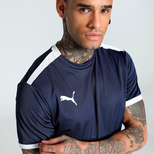 Maillot de soccer teamLIGA Homme, Peacoat-Puma White, extralarge