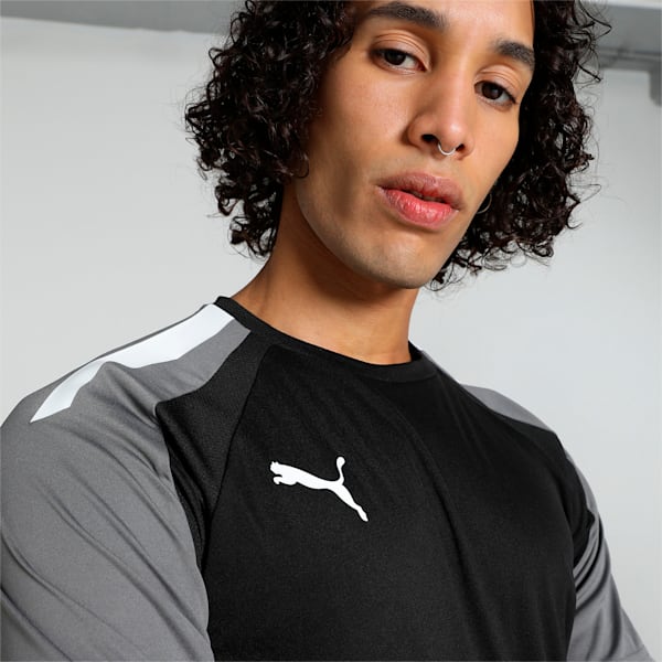 teamPACER Men's Football Jersey, Puma Black-Smoked Pearl-Puma White, extralarge-IND
