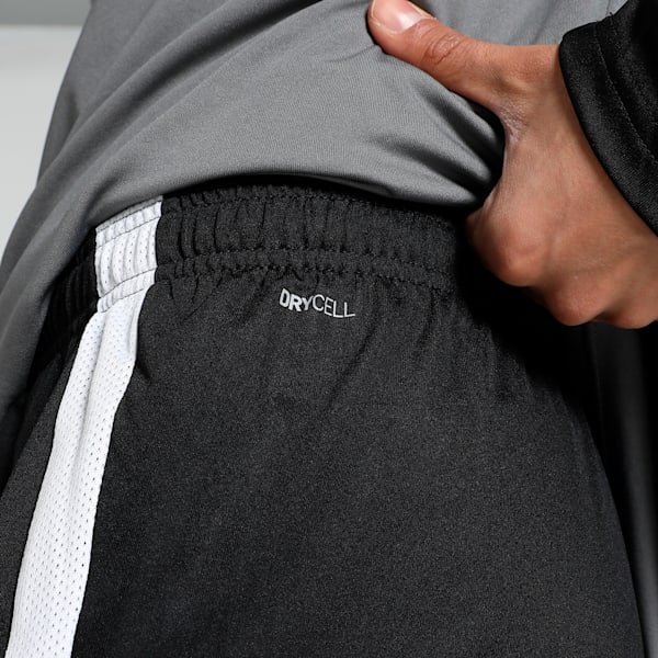 teamLIGA Men's Soccer Shorts, Puma Black-Puma White, extralarge