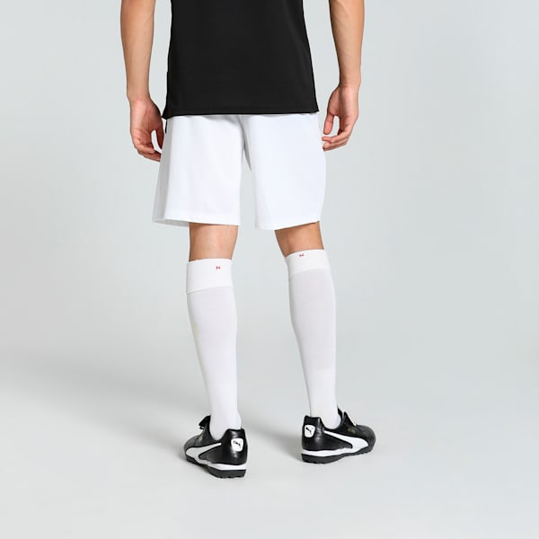 teamLIGA Men's Soccer Shorts, Puma White-Puma Black, extralarge
