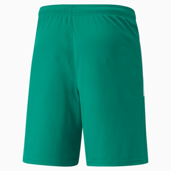 Short de soccer teamLIGA Homme, Pepper Green-Puma White, extralarge