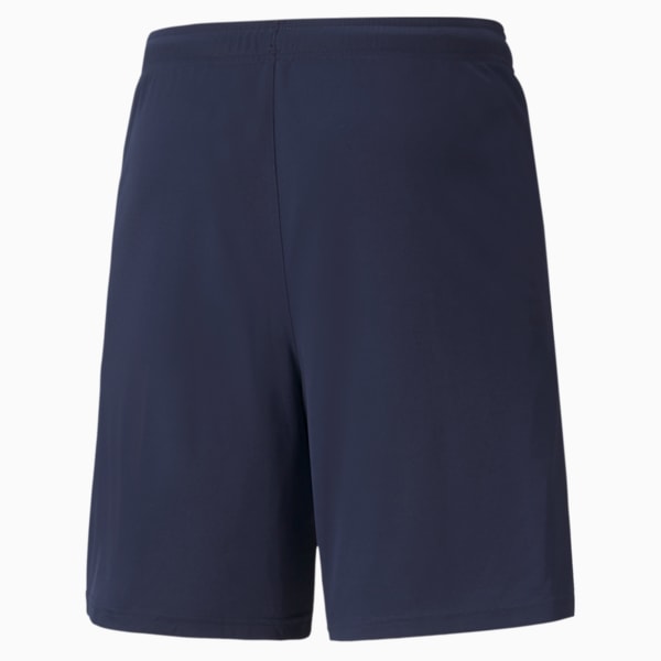 teamLIGA Men's Soccer Shorts, Peacoat-Puma White, extralarge