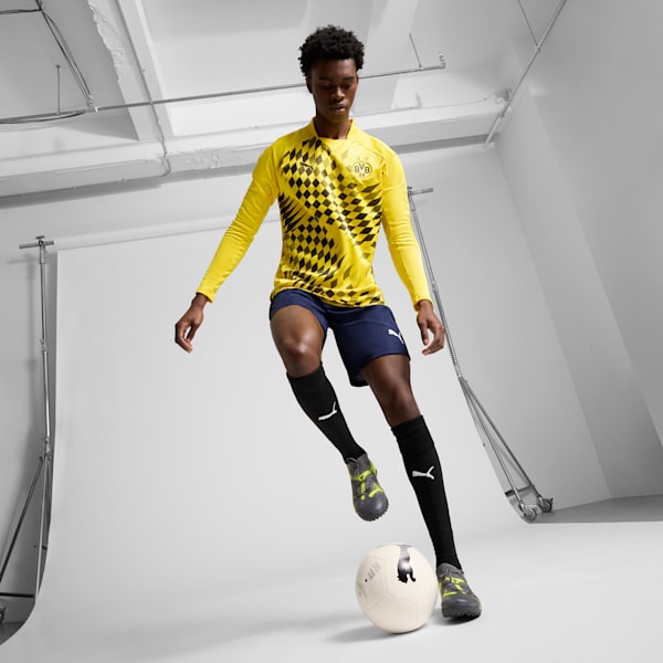 Short de soccer teamLIGA Homme, Peacoat-Puma White, extralarge