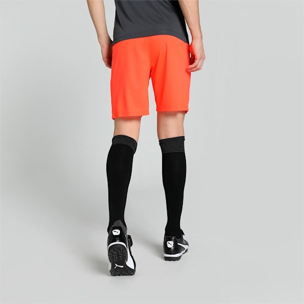 teamLIGA Men's Football Shorts, Nrgy Red-Puma Black, extralarge-IND