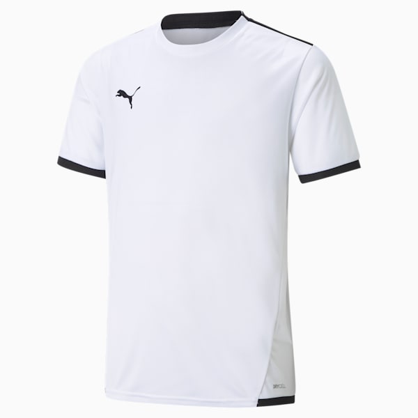 Maillot de soccer teamLIGA Enfant et Adolescent, Puma White-Puma Black, extralarge