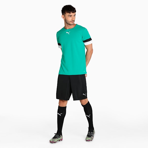teamRISE Men's Football Jersey, Pepper Green-Puma Black-Puma White, extralarge-IND