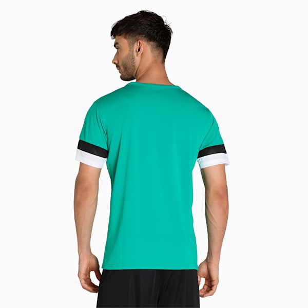 teamRISE Men's Football Jersey, Pepper Green-Puma Black-Puma White, extralarge-IND