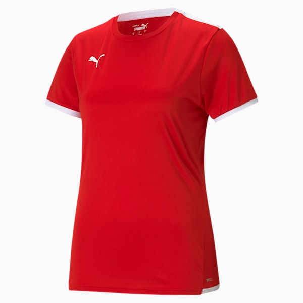 teamLIGA Football Jersey Women, Puma Red-Puma White, extralarge-GBR