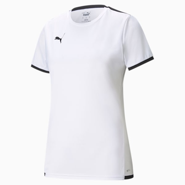 teamLIGA Women's Football Jersey, Puma White-Puma Black