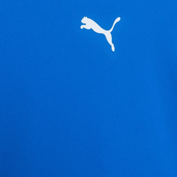 teamRISE Youth Football Jersey, Electric Blue Lemonade-Puma Black-Puma White, extralarge-IND