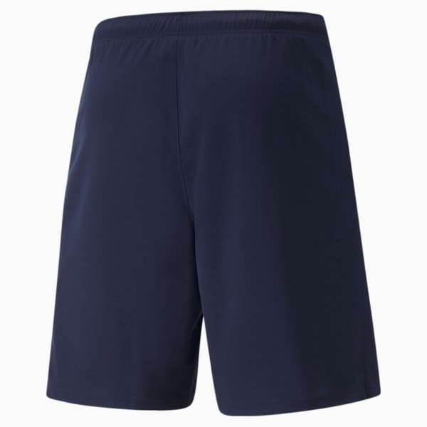 teamRISE Men's Football Shorts, Peacoat-Puma White, extralarge-IND