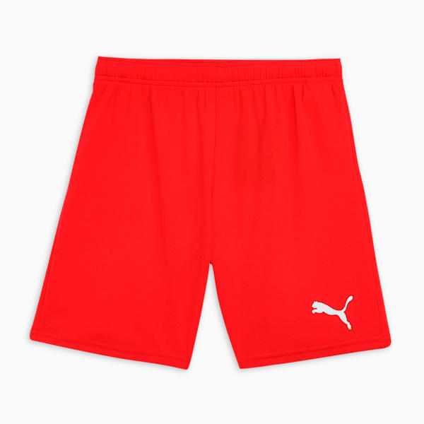 teamRISE Youth Football Shorts, Puma Red-Puma White, extralarge-IND