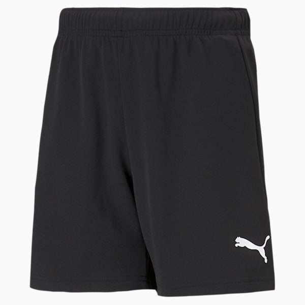 teamRISE Youth Football Shorts, Puma Black-Puma White, extralarge-IDN