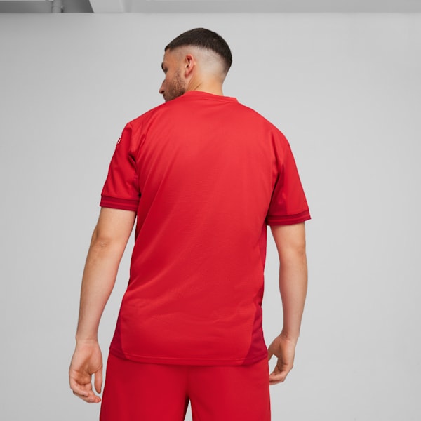 Jersey de fútbol para hombre teamFINAL, PUMA Red-PUMA White-Fast Red, extralarge