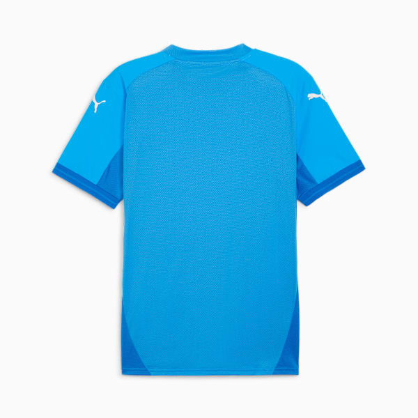 teamFINAL Men's Soccer Jersey, Ignite Blue-PUMA White-PUMA Team Royal, extralarge