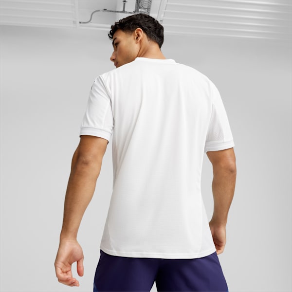 teamFINAL Men's Football Jersey, PUMA White-PUMA Black-Feather Gray, extralarge-IND