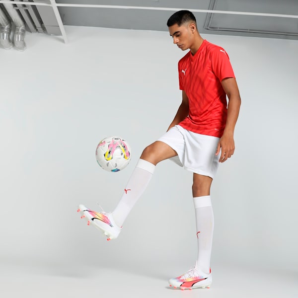 teamGLORY Men's Football Jersey, PUMA Red-PUMA White-Strong Red, extralarge-IND