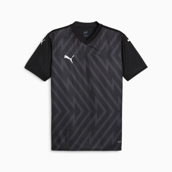teamGLORY Men's Football Jersey, PUMA Black-PUMA White-Ebony, extralarge-IND