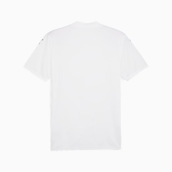 Camiseta de fútbol teamGlory para hombre, PUMA White-PUMA Black-Feather Gray, extralarge
