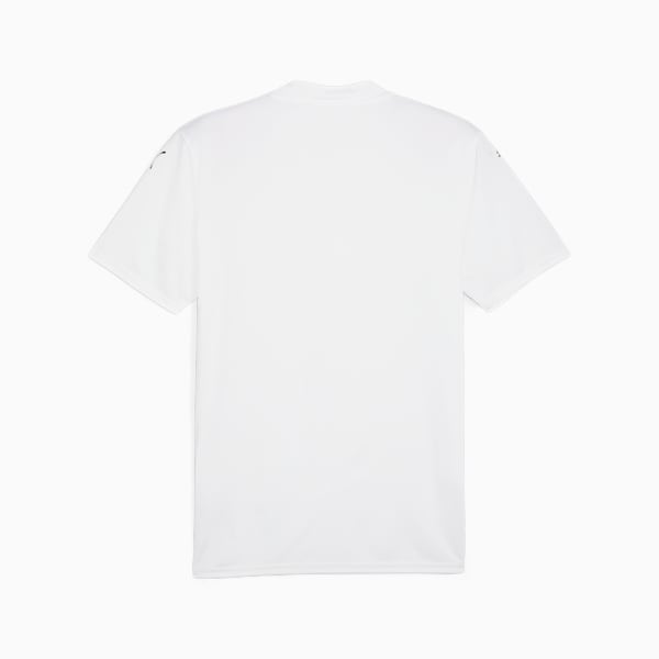 teamGLORY Men's Soccer Jersey, PUMA White-PUMA Black-Feather Gray, extralarge