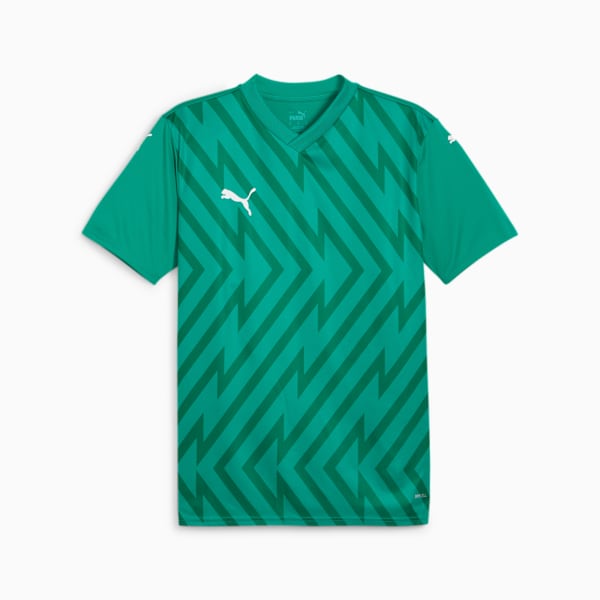 Camiseta de fútbol teamGlory para hombre, Sport Green-PUMA White-Power Green, extralarge